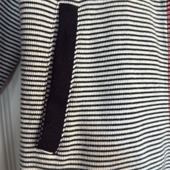 Vintage Norm Thompson striped hoodie size S/P - Picture 4 of 9